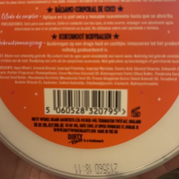 DIRTY WORKS Bahama Balm-A Coconut Body Balm 6.7 fl oz - NEW lotion - Picture 5 of 5